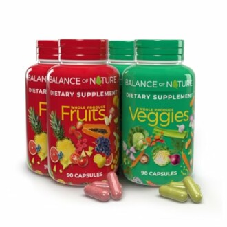 Balance of Nature Fruit and Vegetable Supplements