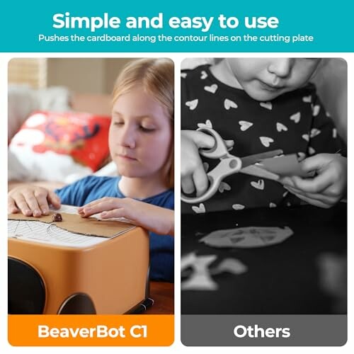 Comparison of BeaverBot C1 with traditional cutting method.